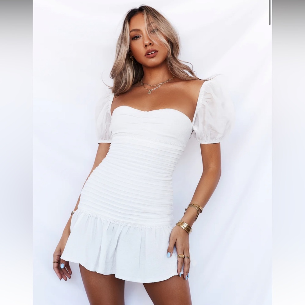 Hello Molly St Cloud Dress White